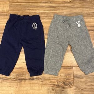 Jumping Beans Set Of 2 Pull On Fleece Sweatpants. NWOT